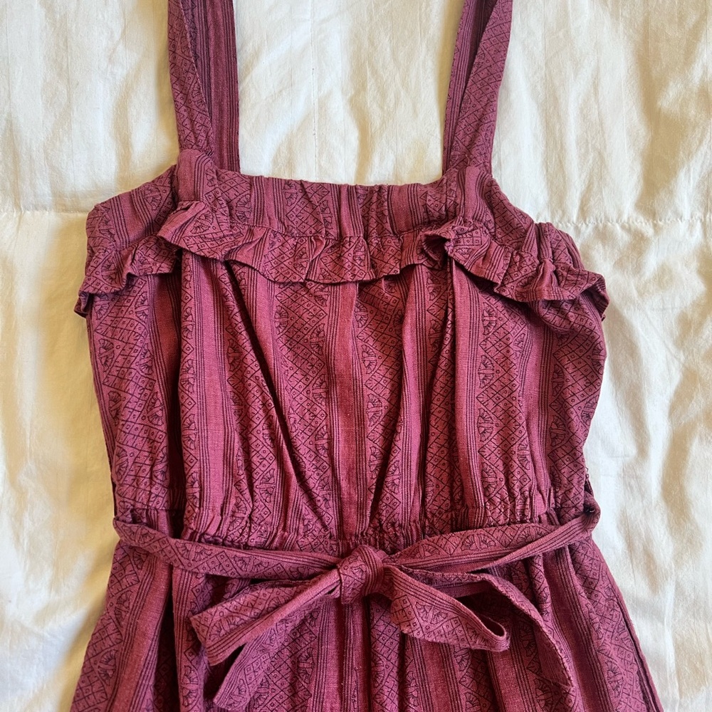 Textured Burgundy bodysuit